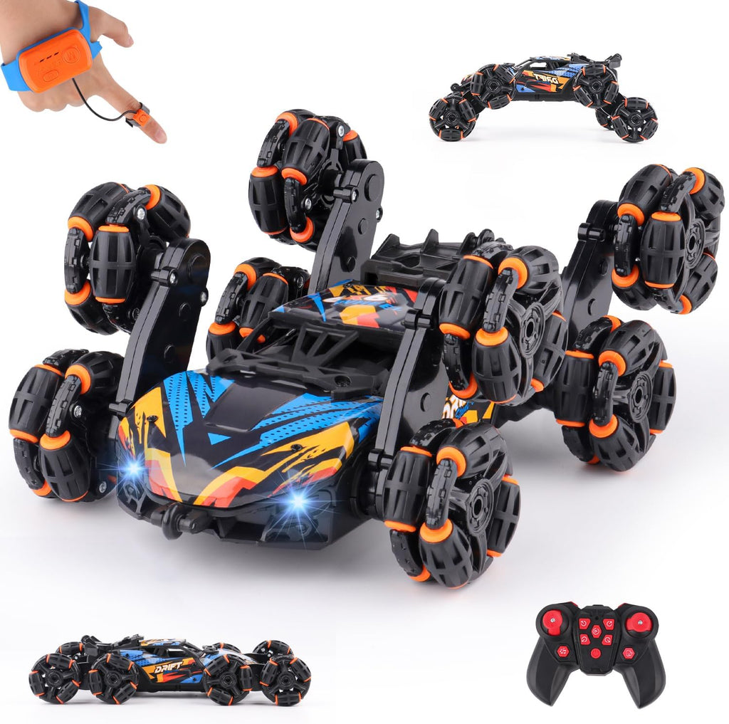 NEXBOX Enfriador de 8 ruedas controlado a mano juguetes de coche RC...