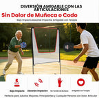 BACKYARD ALL-STARS Juego de remo con red, portátil para interior\/e...