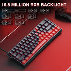 AULA WIN68 HE MAX - Teclado de Juegos de Efecto Hall con Interrupto...