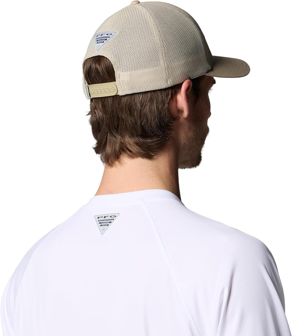 Columbia Malla PFG unisex para adultos con cierre elástico 3D
