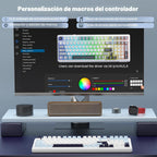 AULA F99 Teclado mecánico inalámbrico, teclado personalizado interc...
