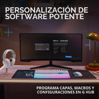 Logitech G 512 X 98 TMR + teclado mecánico para juegos con interrup...