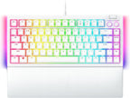 Razer BlackWidow V4 75% Teclado mecánico para juegos, táctil naranj...