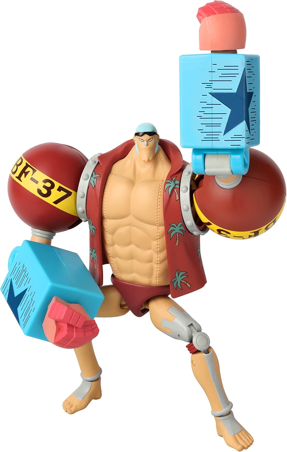 Figuras de una pieza de Anime Heroes Franky Figura de acción | Figu...