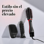 REVLON Cepillo secador multiestilo 3 en 1 con 3 accesorios | Volumi...