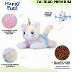 Happy Fuel Kittycorn - Gato de peluche para microondas, almohadilla...