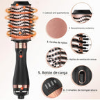 Nicebay Cepillo secador de pelo y cepillo secador multiestilizador...
