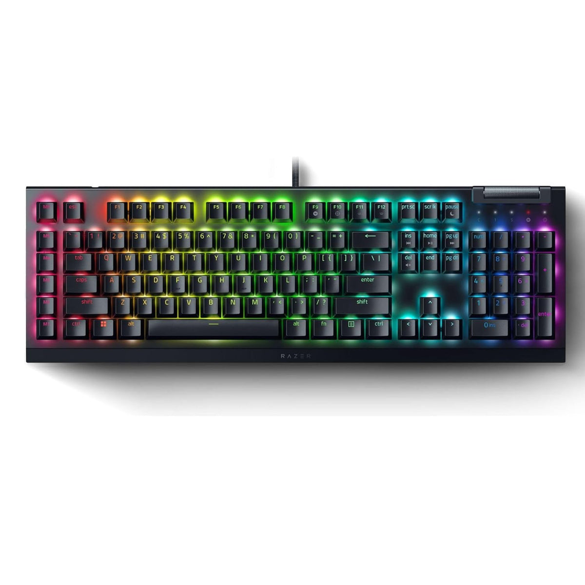 Razer BlackWidow V4 X Teclado mecánico para juegos, interruptores a...