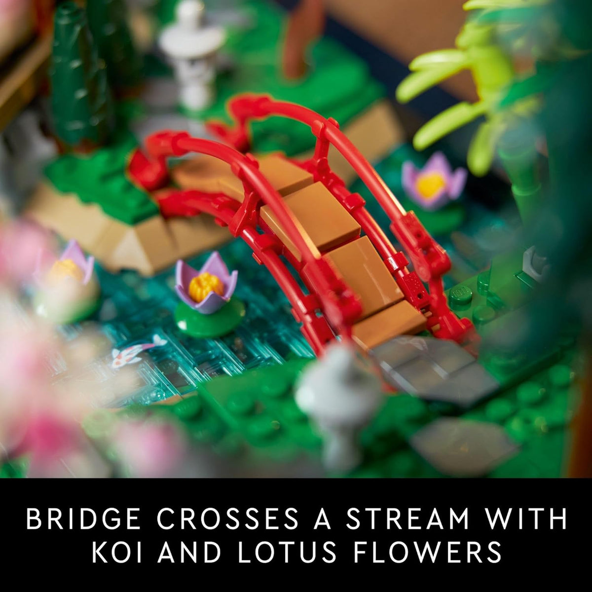 Conjuntos de Construcción LEGO Icons Jardín Zen Tranquilo - Detalle...