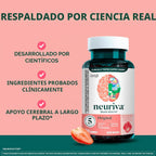 NEURIVA Suplementos cerebrales originales para memoria y enfoque |...