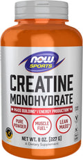 NOW Foods Nutrición Deportiva, Polvo de Monohidrato de Creatina, Co...