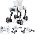 Perro robot inteligente con canasta, más de 30 acciones programable...