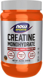 Now Foods Nutrición Deportiva, Polvo de Monohidrato de Creatina, Co...