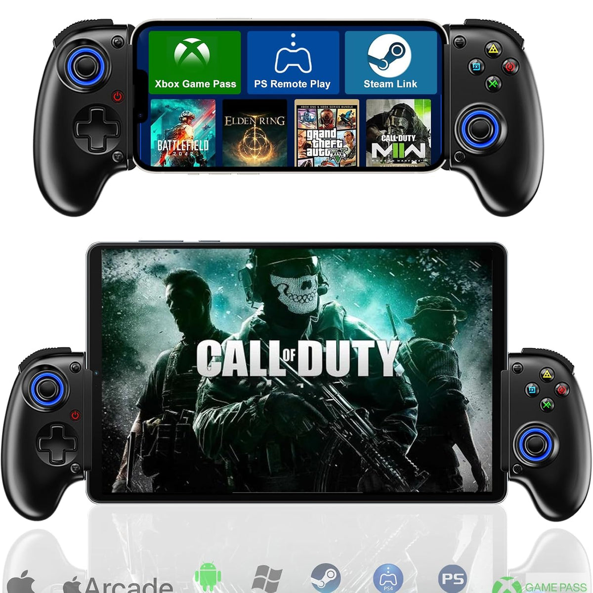 Controlador de juegos móvil Megadream para iPhone\/Android - iPad\/...