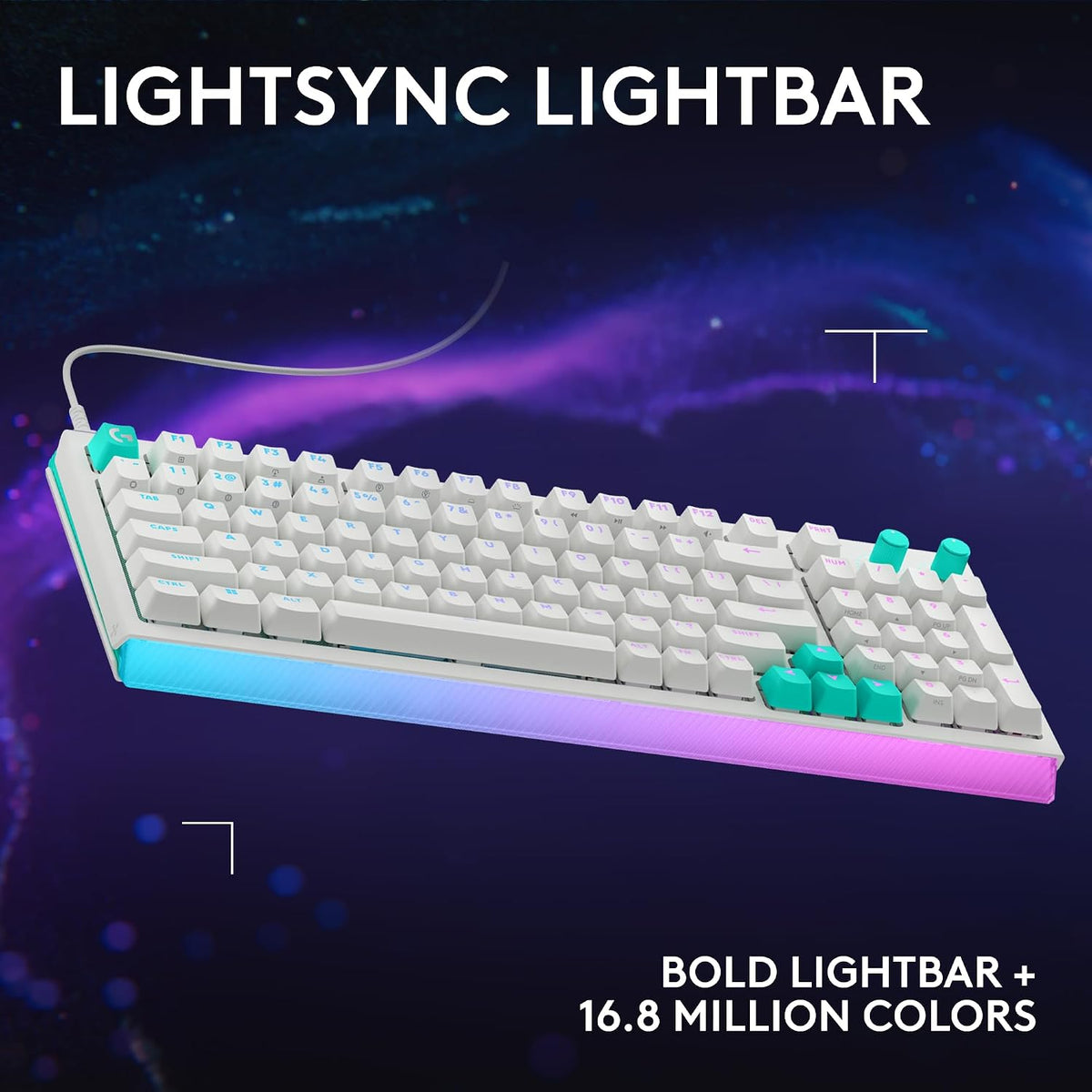 Logitech G 512 X 98 TMR + Teclado mecánico para juegos con interrup...