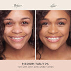 Base de maquillaje mineral prensada 4 en 1 PÜR con SPF 15