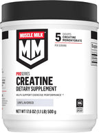 Muscle Milk Pro Series Polvo de Suplemento de Creatina, Sin Sabor,...