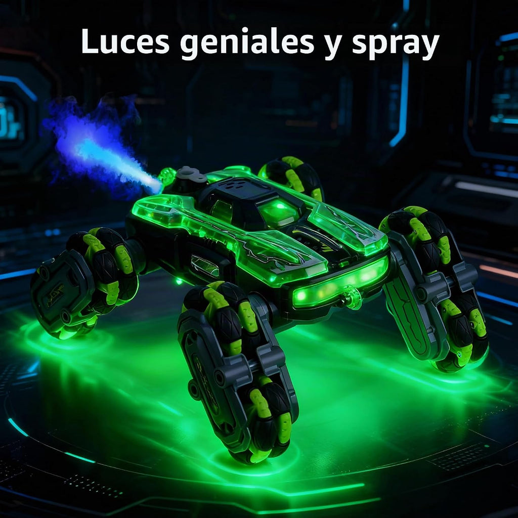 NEXBOX Juguetes de coche de control remoto 8WD para niños, camión d...