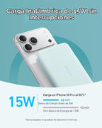 Anker MagGo Power Bank, cargador portátil de 15 W con certificación...