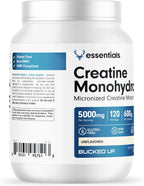 Bucked Up - Monohidrato de creatina micronizada pura para mujeres y...