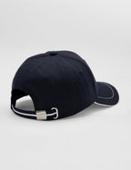 Gorra de sarga con logotipo audaz de BOSS para hombre