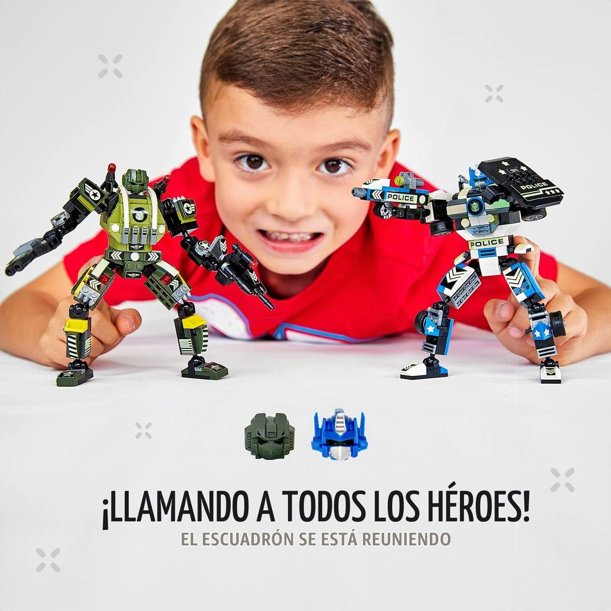 JITTERYGIT Conjunto de juguetes de regalo con mech de robot del ejé...