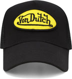 Von Dutch Gorra unisex de camionero \u2013 Gorra de béisbol retro c...