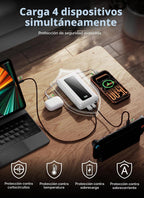 Moihosso Cargador portátil Power Bank 50000mAh con cables incorpora...