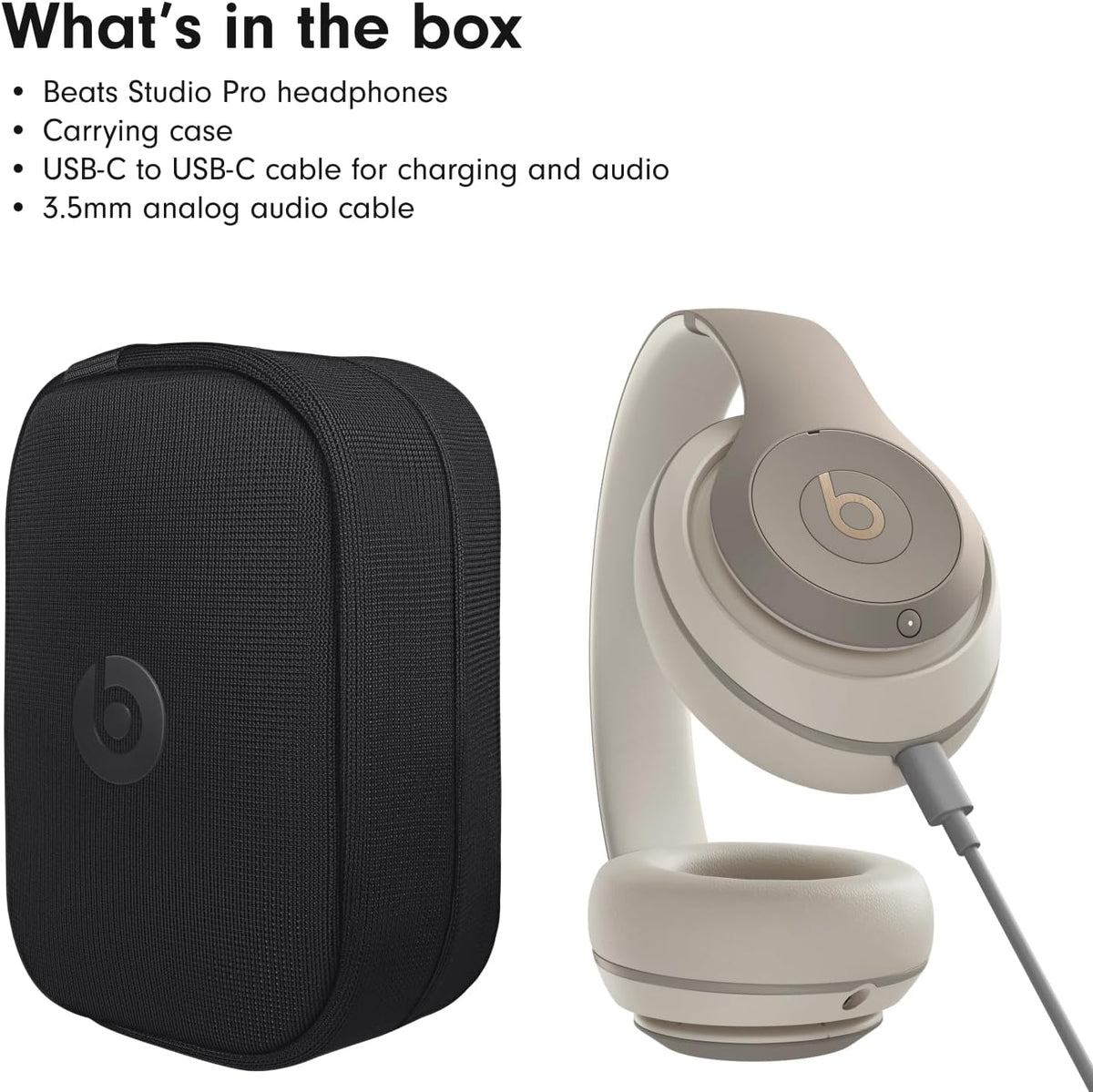 Beats Studio Pro - Auriculares inalámbricos de alta calidad, baterí...