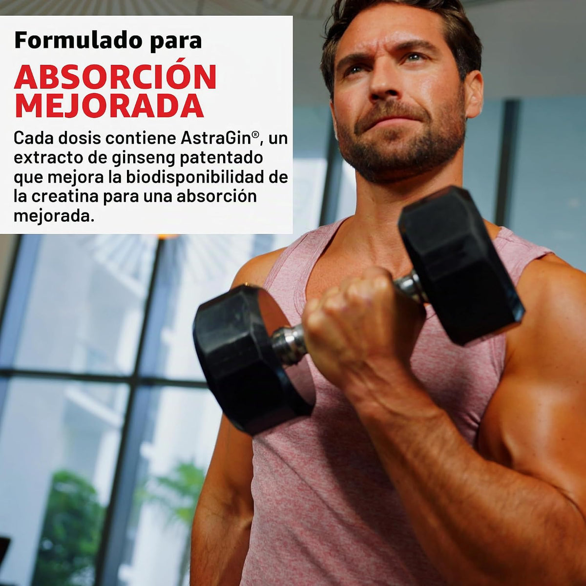 Force Factor Gomitas de monohidrato de creatina, certificado NSF |...