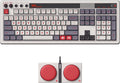 Teclado inalámbrico mecánico 8Bitdo Retro 108 para PC y Android, ed...