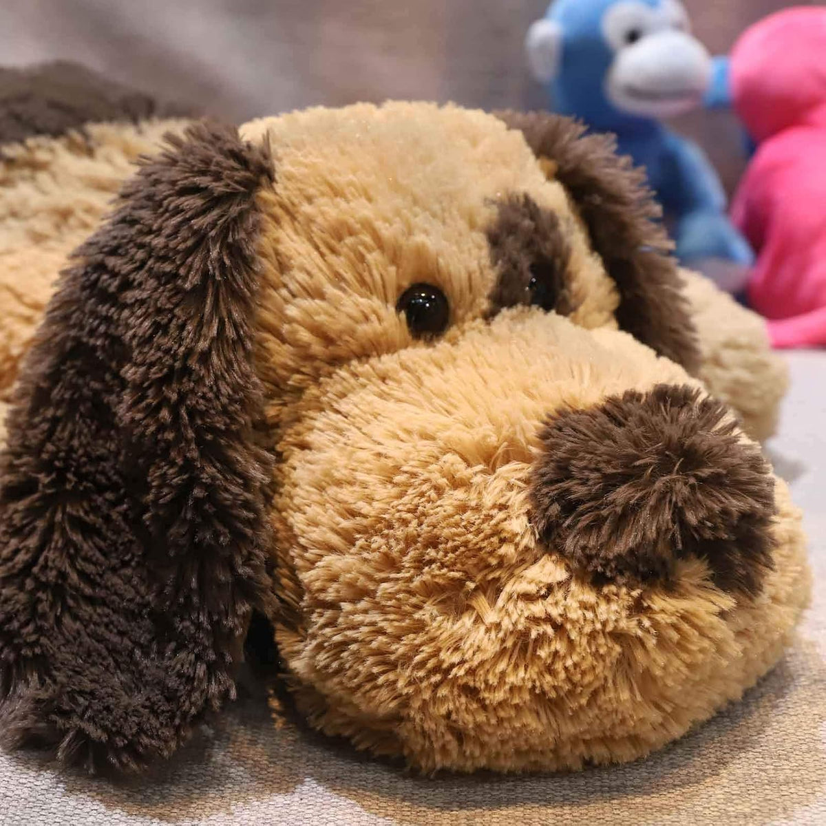 WEIGEDU Juguete de peluche para cachorro de perro, 20.0 in, color m...