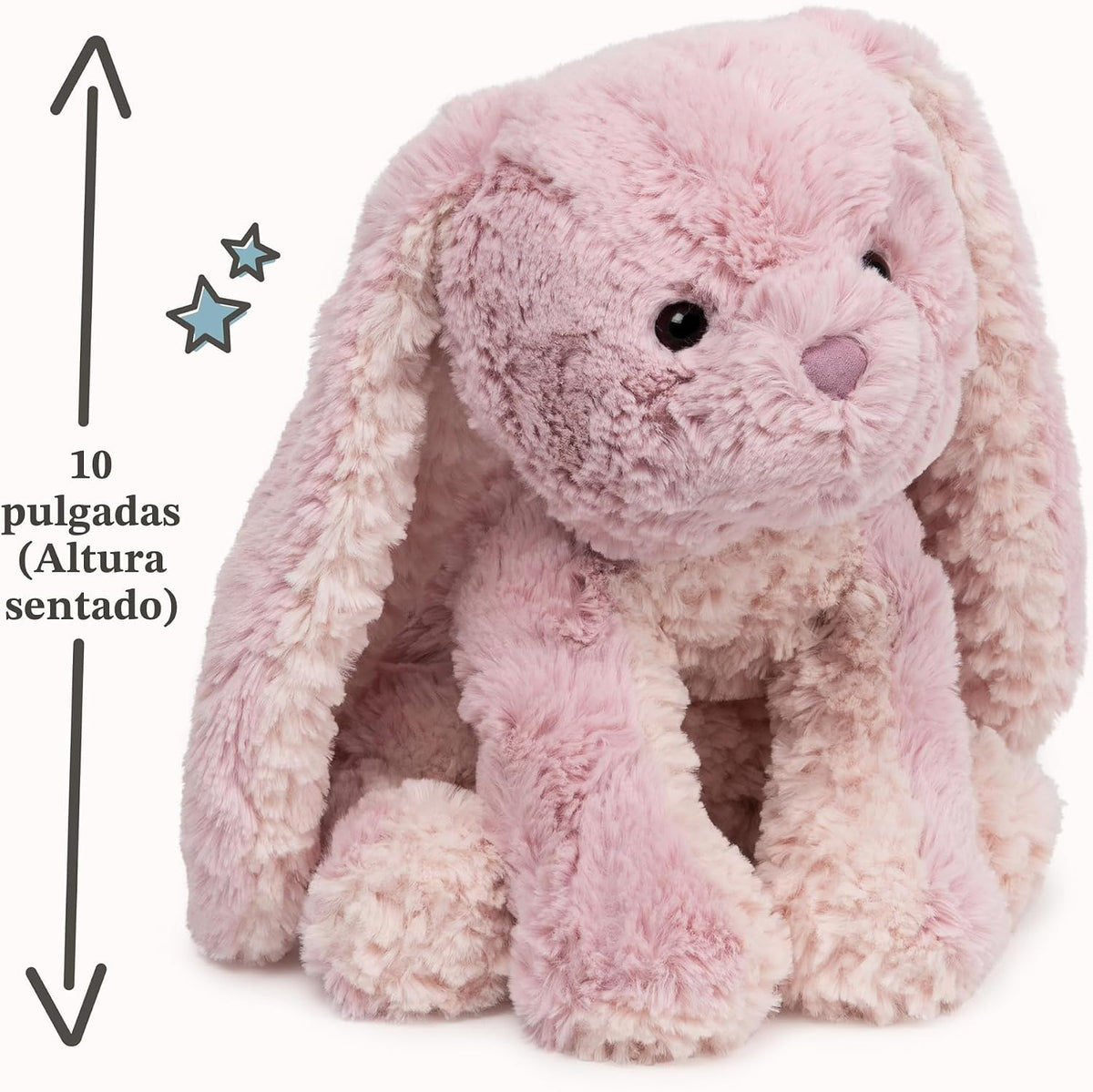GUND Cozys Collection Bunny juguete sensorial de peluche de 10 pulg...
