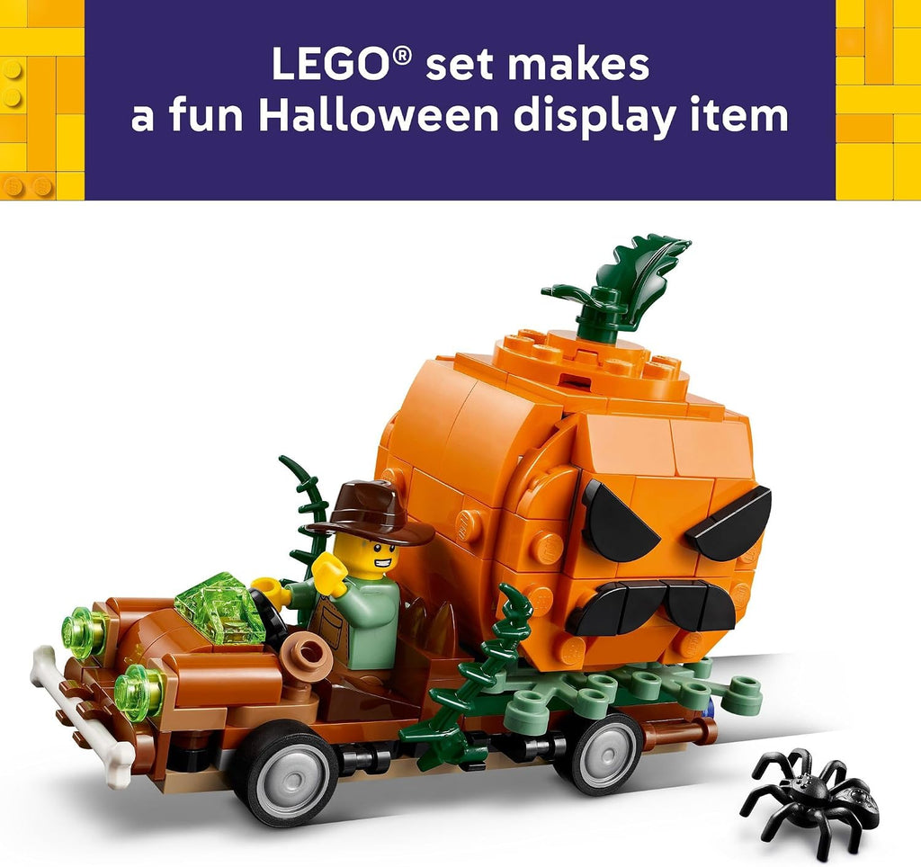 LEGO Camioneta Jack-O'-Lantern 40822 | Juguetes de construcción...