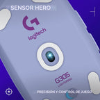 Logitech G 305 Lightspeed - Mouse inalámbrico para juegos, lila + m...