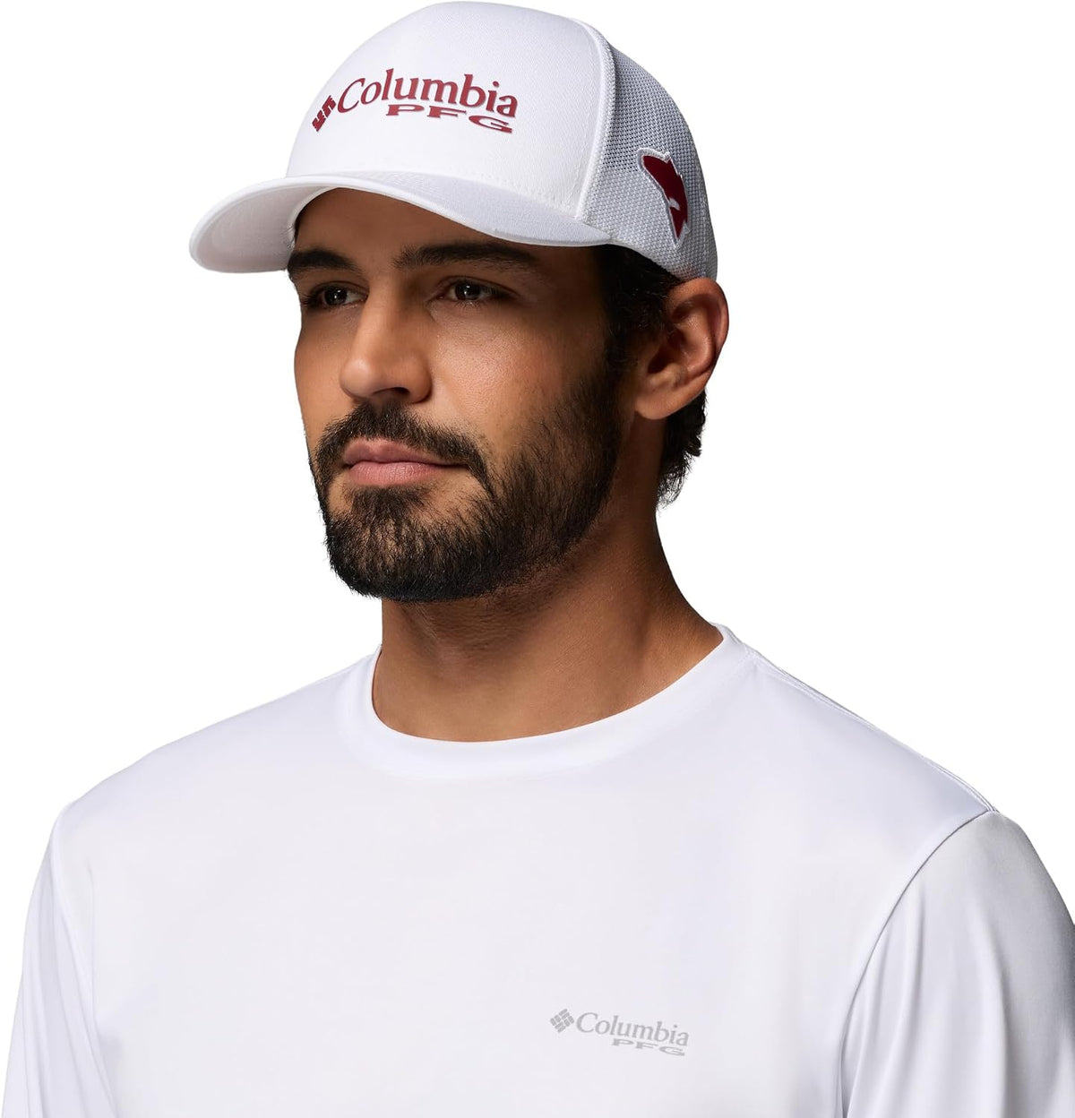 Columbia Malla PFG unisex para adultos con cierre elástico 3D