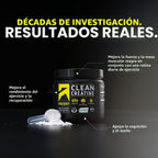 Ascent Monohidrato de creatina limpia, sin sabor, 45 porciones