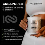 Creapure® creatina monohidrato polvo sin sabor 10.58 oz | Suplement...