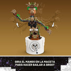 LEGO Marvel Dancing Groot, Guardianes de la Galaxia, regalo de cump...