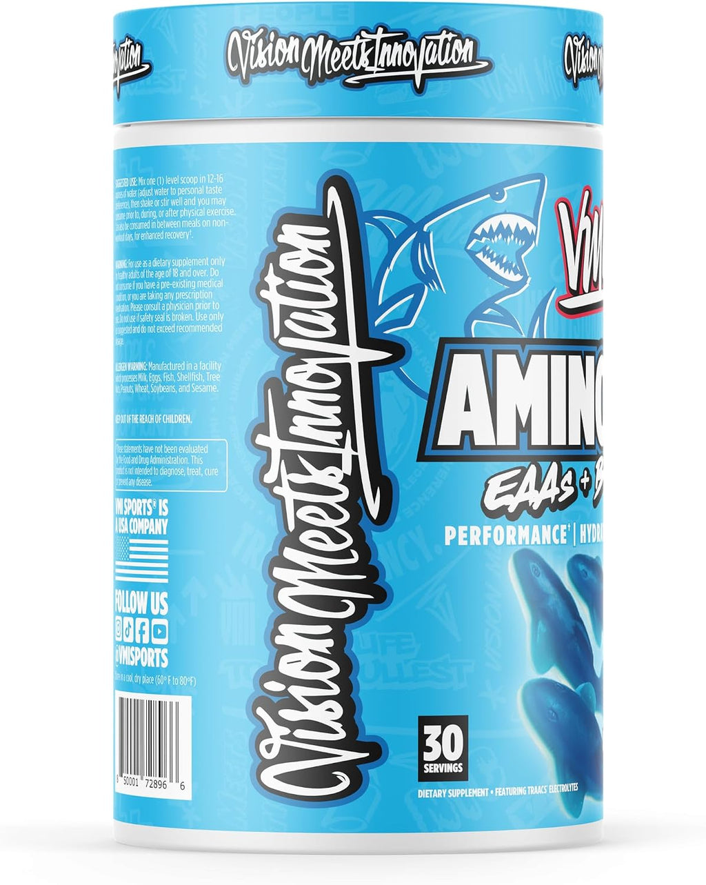 VMI Sports Aminogex Ultra | EAA + BCAA en polvo | Aminoácido + bebi...
