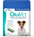 OraVet Masticables de higiene dental para perros pequeños de 10 a 2...