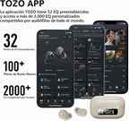 TOZO NC9 Auriculares inalámbricos híbridos con cancelación activa d...