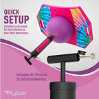 Flybar Pogo - Pelota de truco para niños, tabla de rebote de equili...