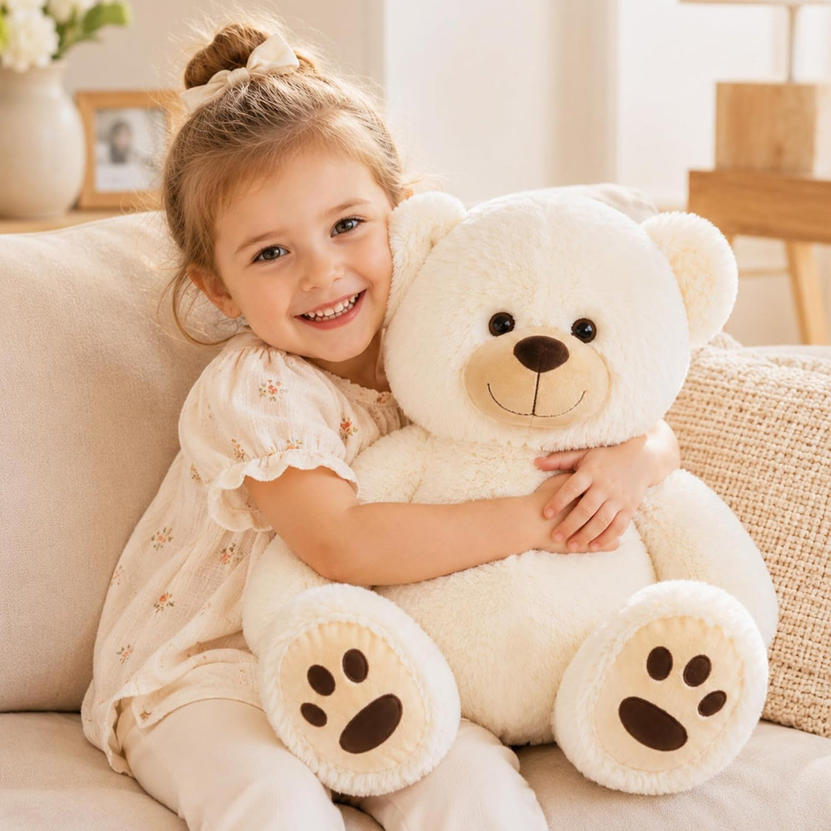 LotFancy Oso de peluche de peluche, juguete de peluche suave de 20....