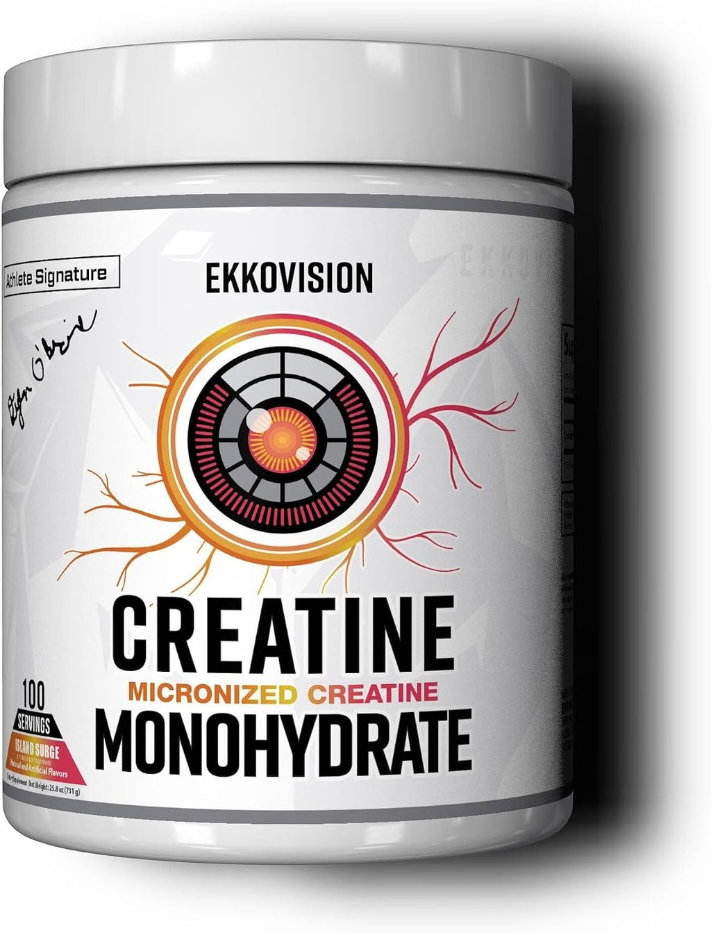 Ekkovision Polvo de monohidrato de creatina micronizado, Island Sur...