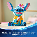 LEGO Disney Stitch Kit de construcción de juguete, juguete de Disne...