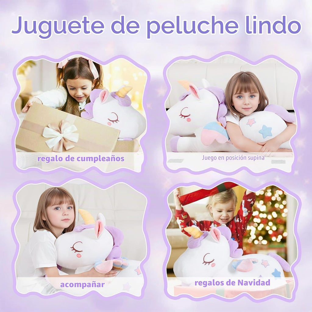 Tianmihou Animal de Peluche Grande Unicornio de 32'', Lindo...