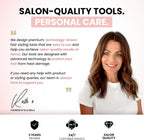 ELLA BELLA® Secador de pelo iónico profesional con difusor \u2022 S...