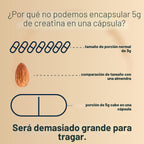 NatureBell Cápsulas de monohidrato de creatina de 5,000 mg por porc...