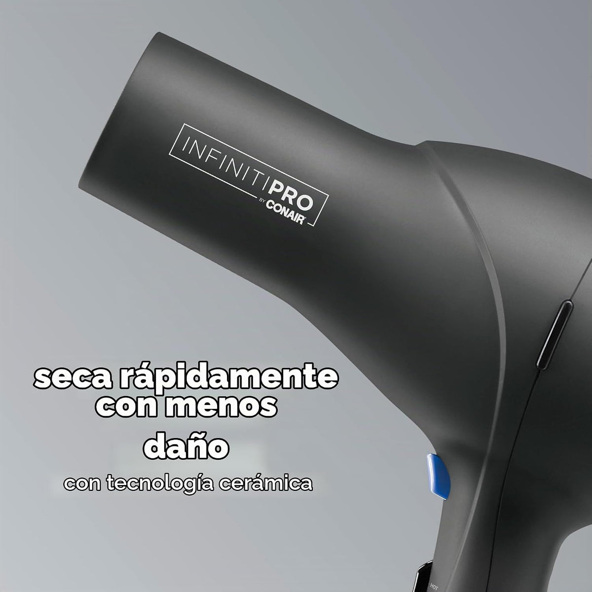 Infiniti PRO Conair - Secador de pelo con difusor, motor de CA prof...